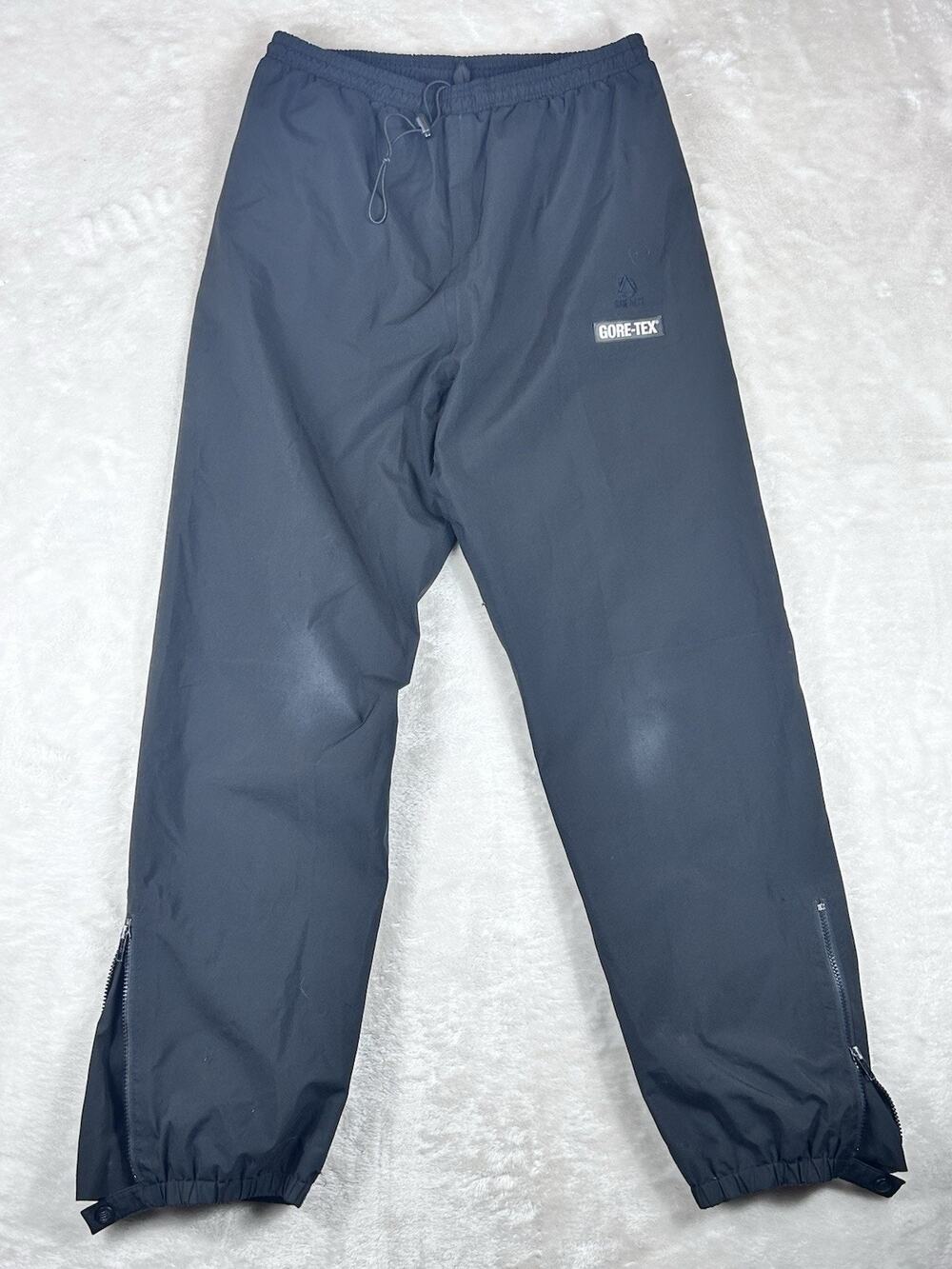 VTG Alpine Design Snow Pants Men M Black GoreTex Performance Outdoors Waterproof
